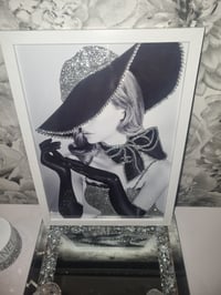 Image 3 of CC HAT GIRL GLOSSY PRINT