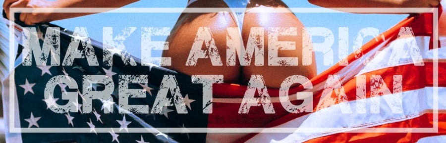 Image of Make America Great Again Slap Sticker