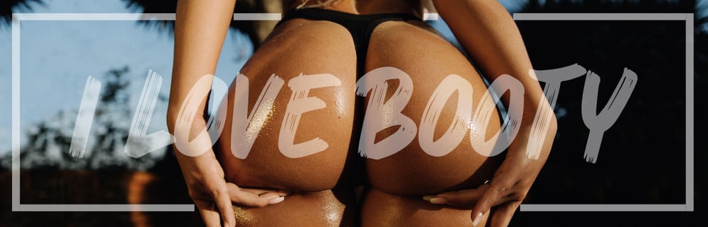 Image of I Love Booty Slap Sticker