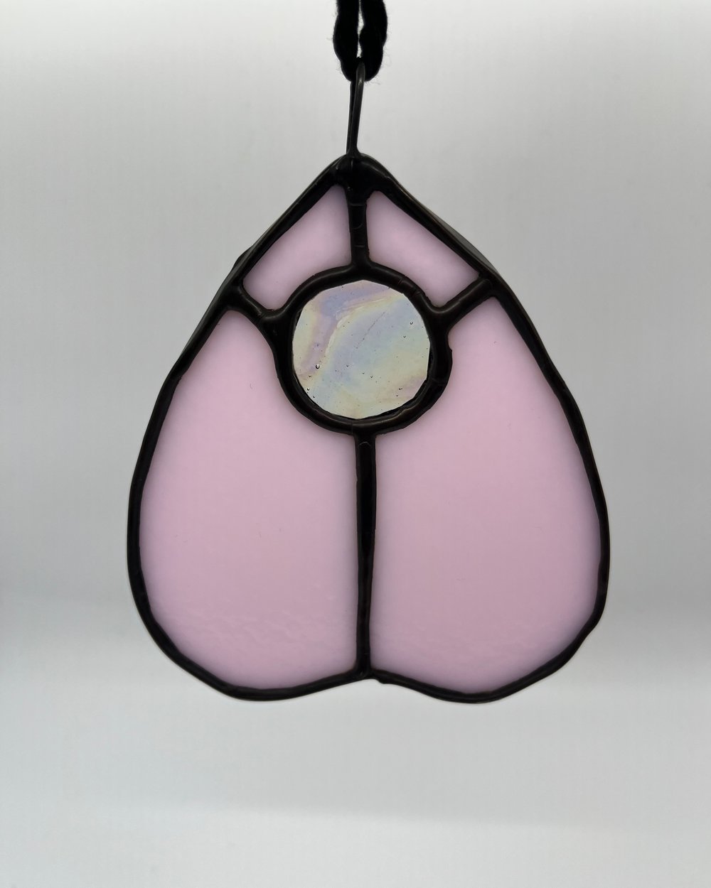 Image of Get What You Get Planchette Stained Glass (made to order)