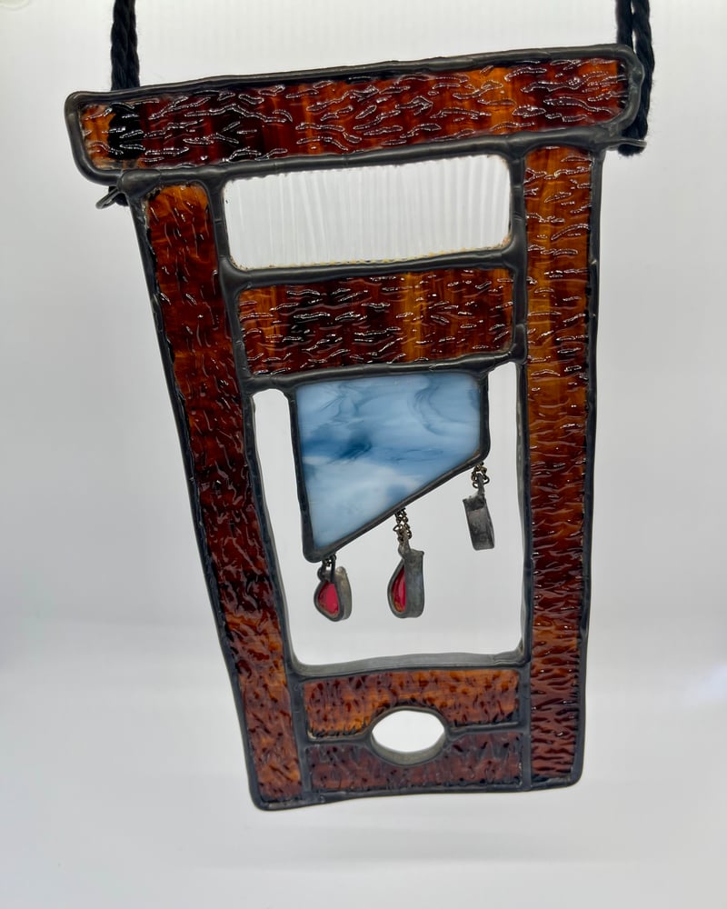 Image of Guillotine Stained Glass (made to order)