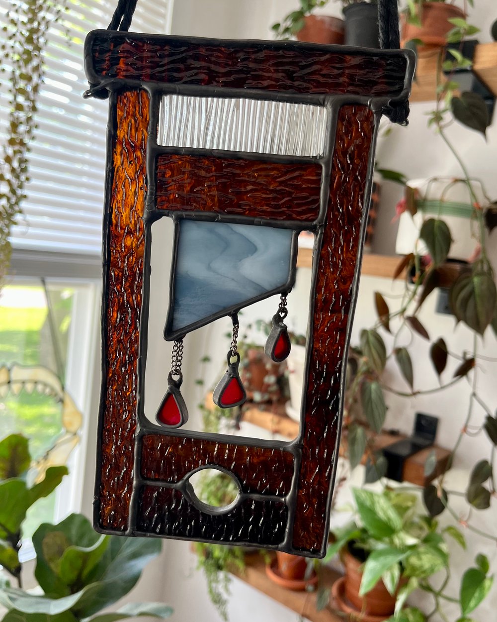 Image of Guillotine Stained Glass (made to order)