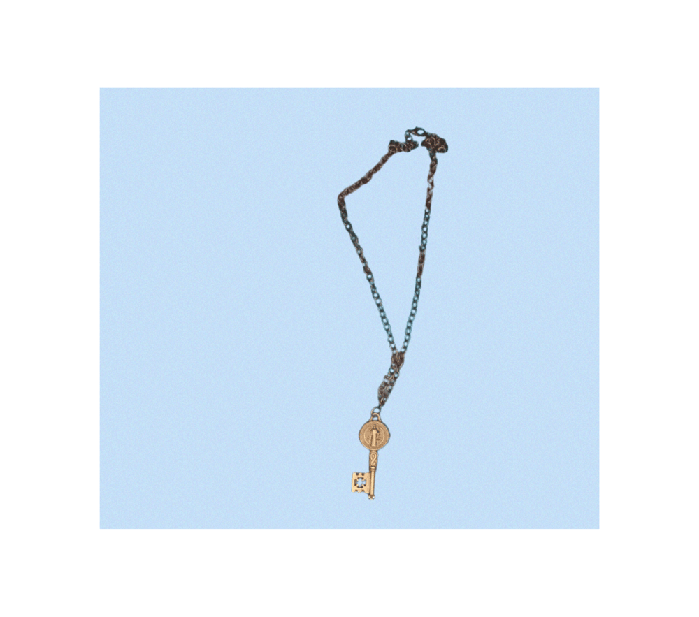 Image of Wisdom Key Link Necklace
