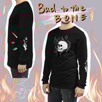 Image 1 of Bad to the Bone | Unisex Long Sleeve Tee