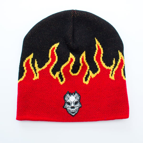Image of Flames beanie