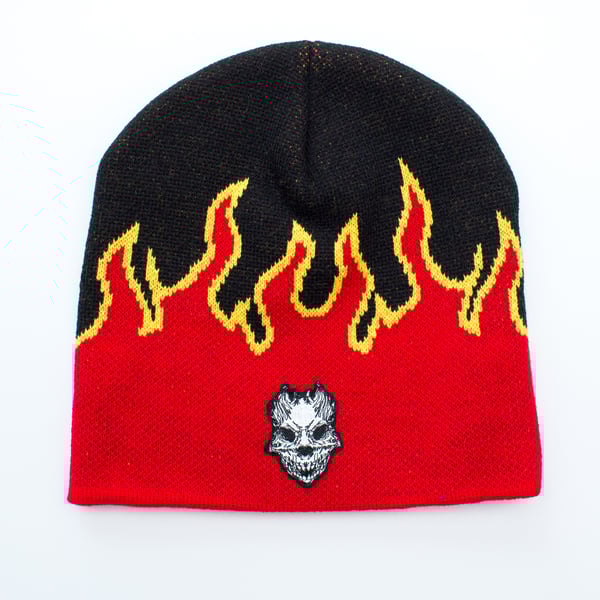 Image of Flames beanie