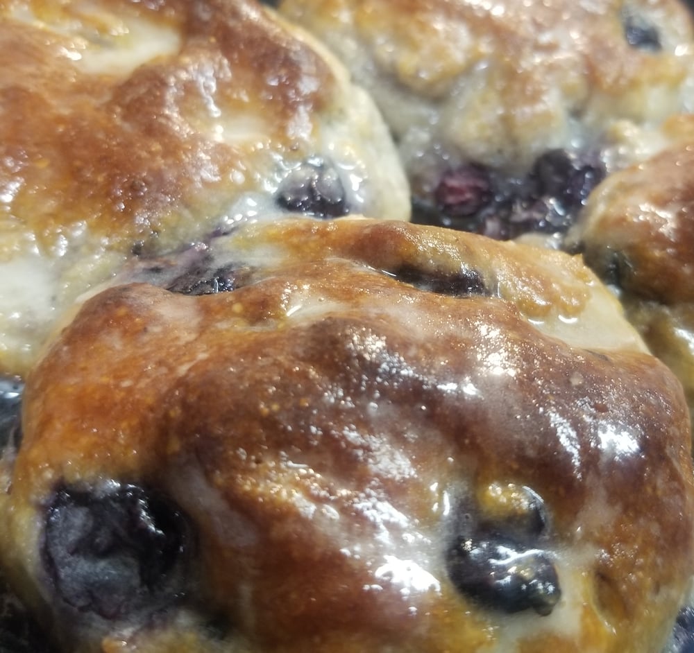 Image of Keto Blueberry Biscuits