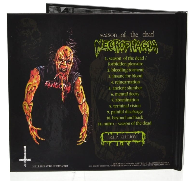 NECROPHAGIA - SEASON OF THE DEAD (DIGI BOOK)