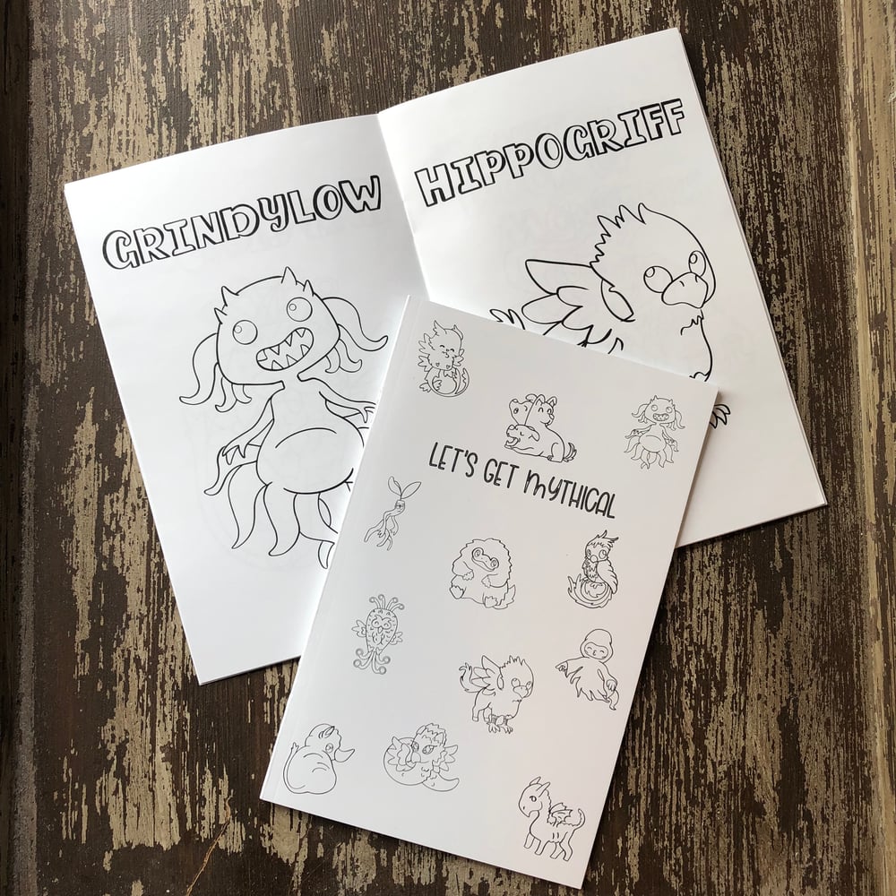 Image of Mythical Coloring Book