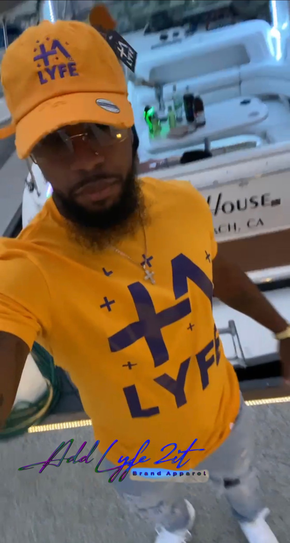 Image of Add Lyfe 2it Classic Yellow T-Shirt