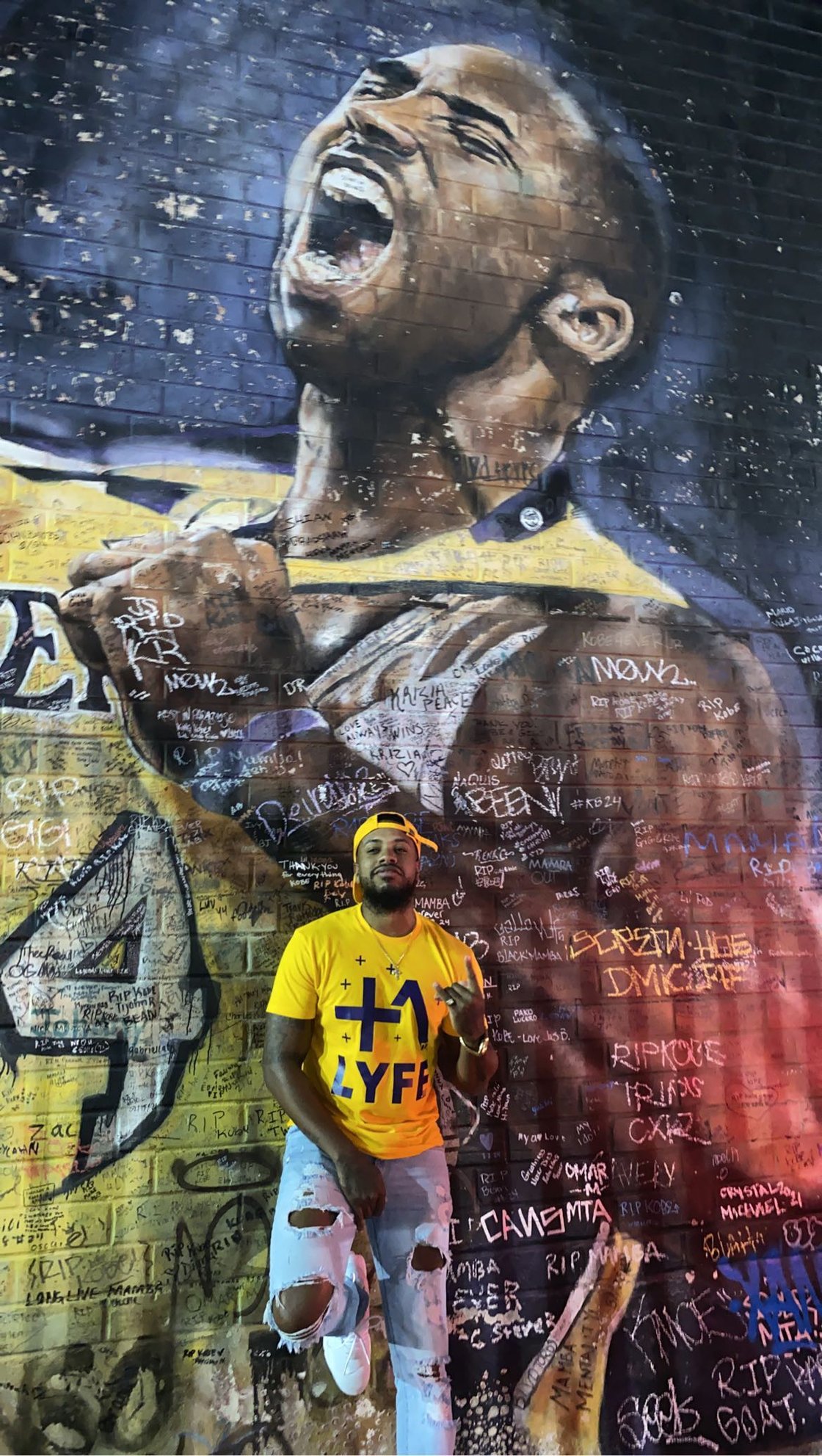 Image of Add Lyfe 2it Classic Yellow T-Shirt