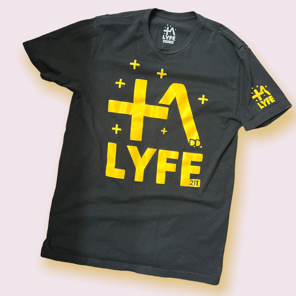 Image of Add Lyfe 2it Classic Black T-Shirt  