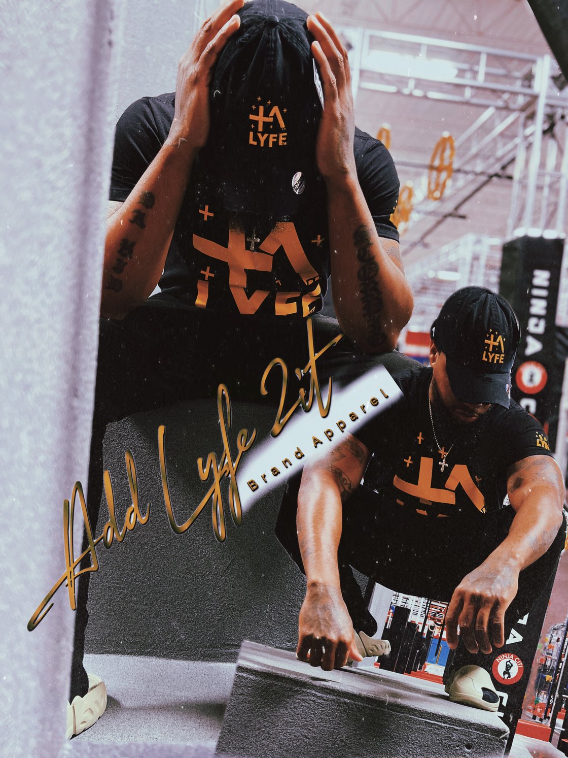 Image of Add Lyfe 2it Classic Black T-Shirt  