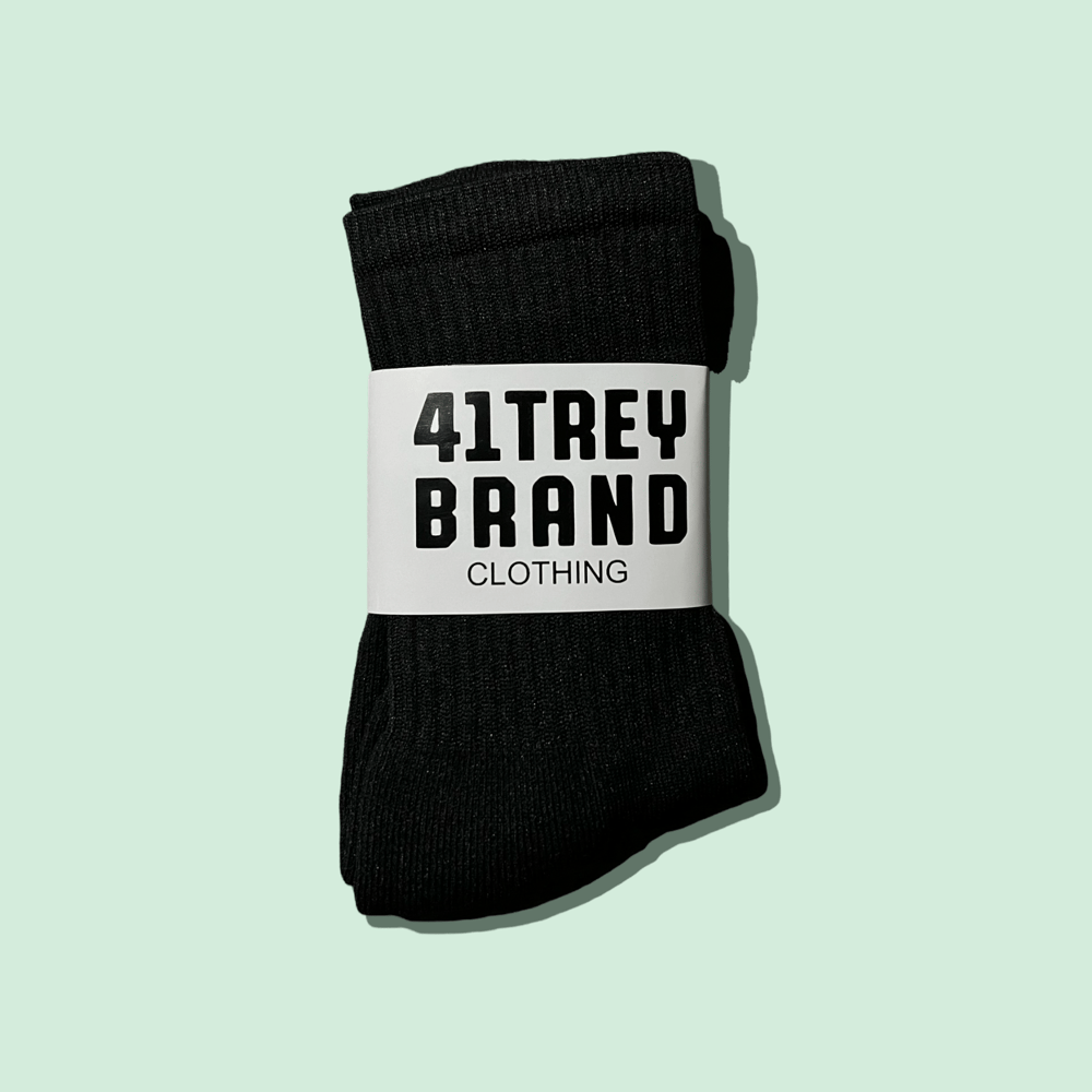 Image of The Brand Socks (BLACK)