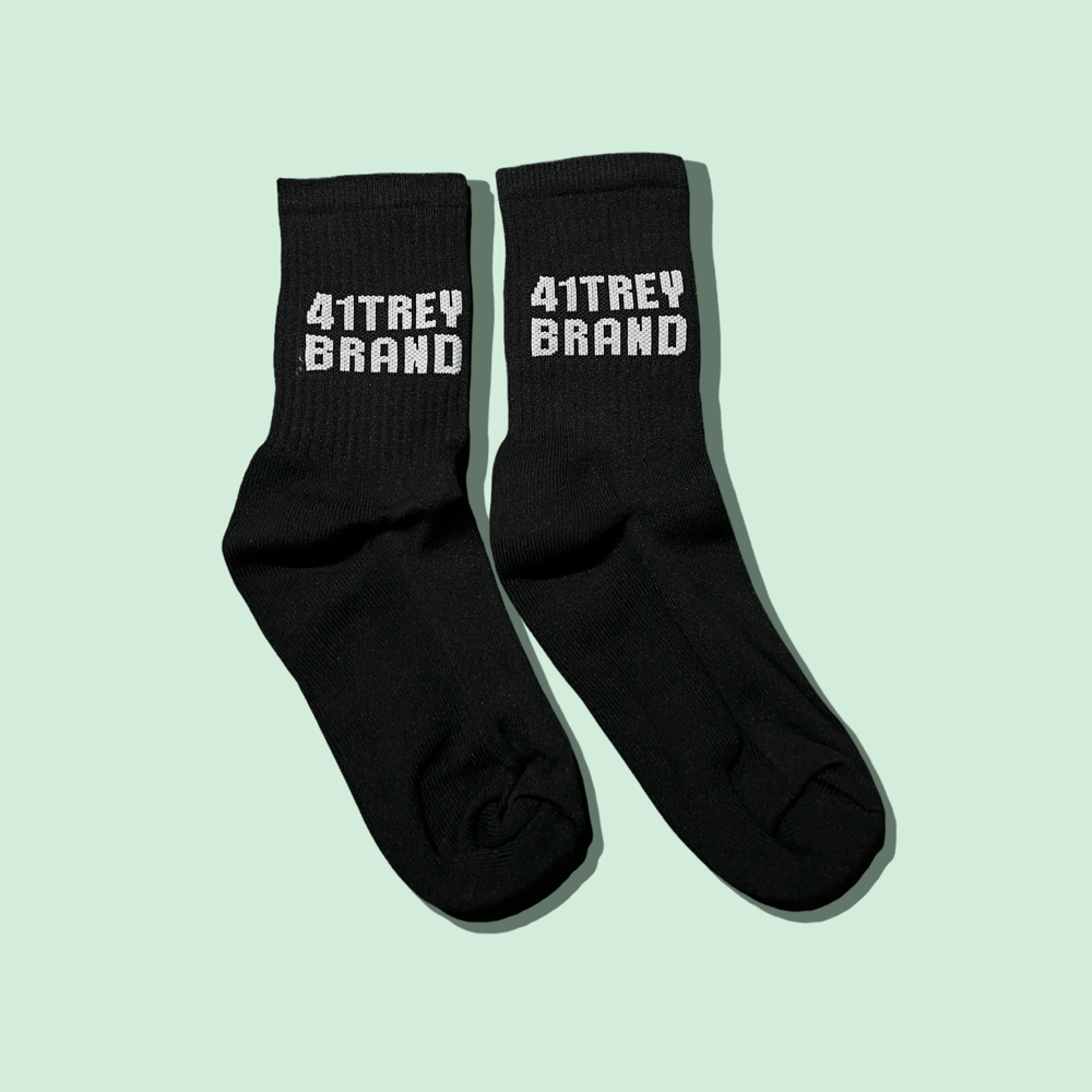 Image of The Brand Socks (BLACK)
