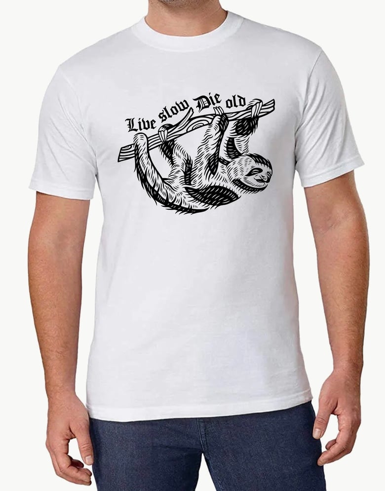 Image of Live slow die old  t-shirt