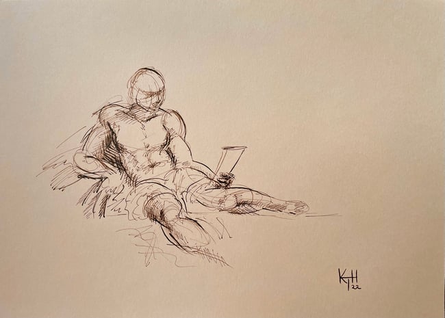 Man Reading