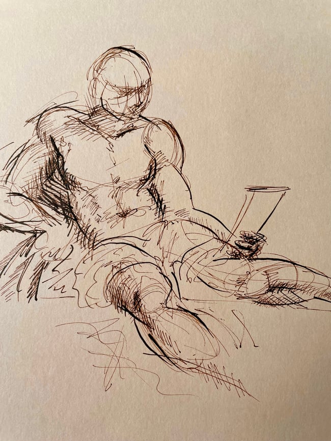 Man Reading