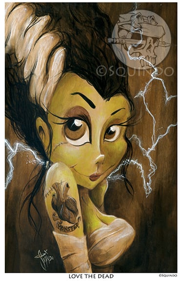 Image of Love The Dead  Art Print