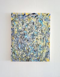 Image 1 of Action abstract painting 