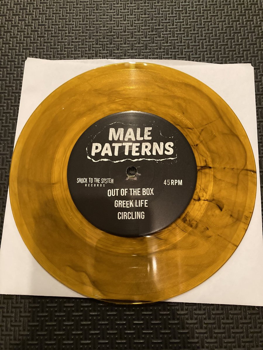 UNDER ATTACK / MALE PATTERNS Split 7" EP