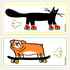 NEW! 💘 Skater Dog Sticker Image 4