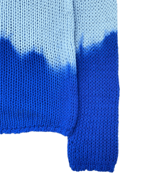 Image 4 of '18 Junya Watanabe "Dip Dye" Cable Knit Sweater