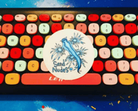 Image 3 of Nudibranch Send Nudes Vinyl Sticker