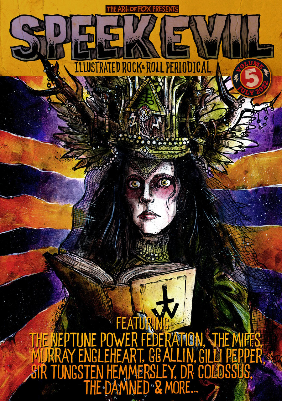 Image of Speek Evil: An Illustrated Rock & Roll Periodical Vol 5: Magazine Only
