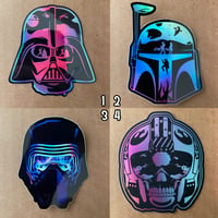 50% off Stickers! Only $2.50 Each!! Vader, Boba, Kylo, Rebel!