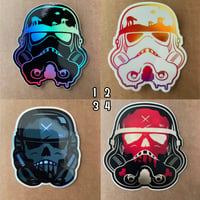 50% off Stickers! Only $2.50 Each!! Shadowtrooper, Stormtrooper, Skulltrooper, Redtrooper!