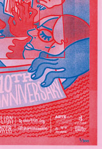 Image 2 of Short Run Comix & Arts Festival 2022 (10th Anniversary) Limited Edition Risograph Print