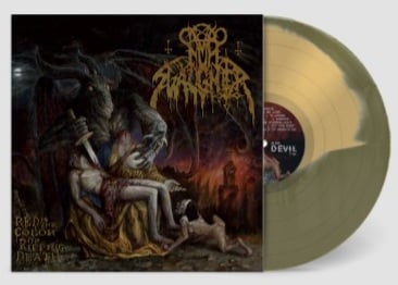 NUNSLAUGHTER - THE COLOR OF RIPPING DEATH LP (SWAMP GREEN)