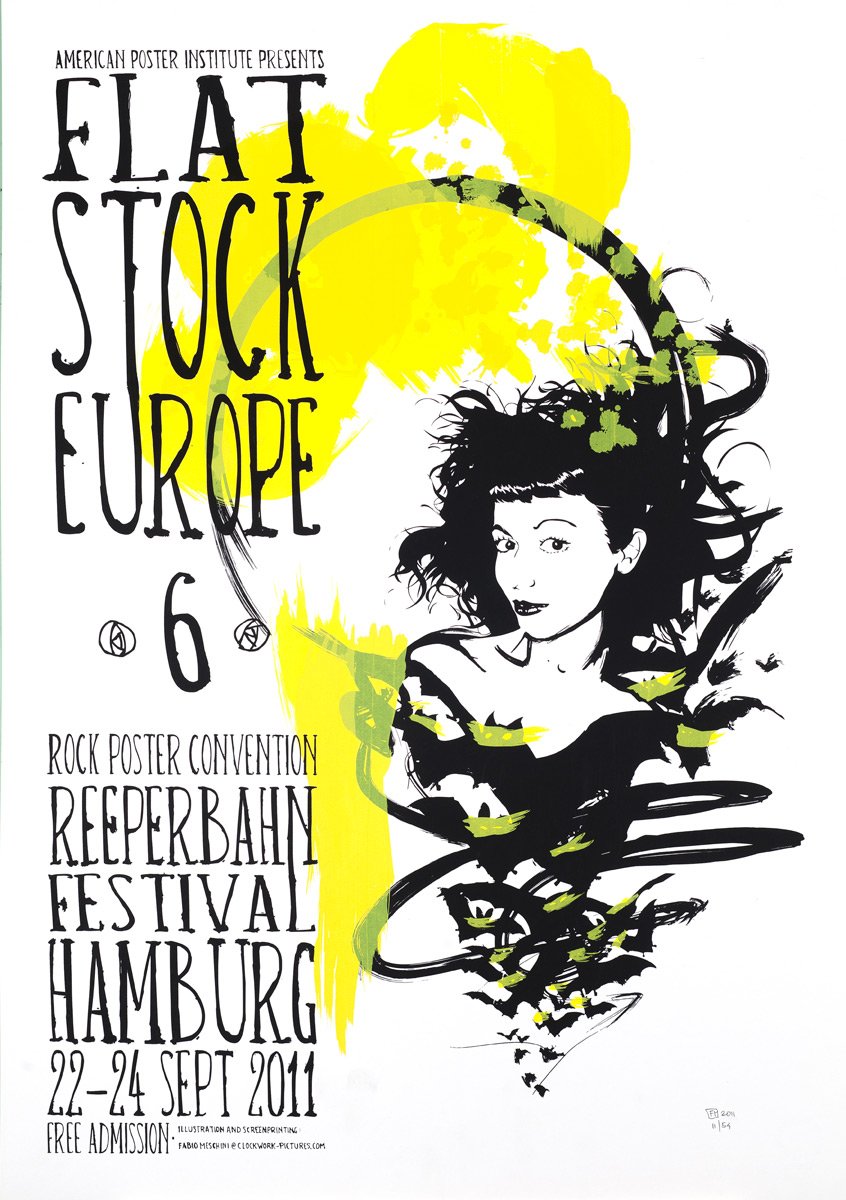 Flatstock Europe 6 at Reeperbahn Festival, 2011
