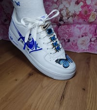 Image 1 of BLING AIRFORCE 1 BLUE