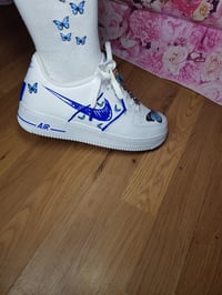 Image 3 of BLING AIRFORCE 1 BLUE