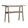 Japandi Slatted Console Table