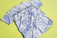 Image 1 of Camiseta Axolotes Mexicanos tie dye