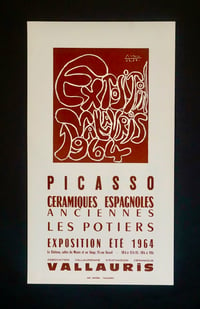 Image 3 of picasso / exposition vallauris 1963 & 1964 / 30/096-097