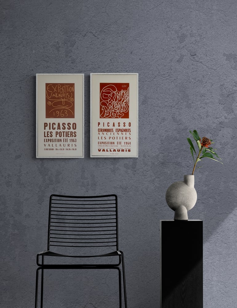 Image of picasso / exposition vallauris 1963 & 1964 / 30/096-097