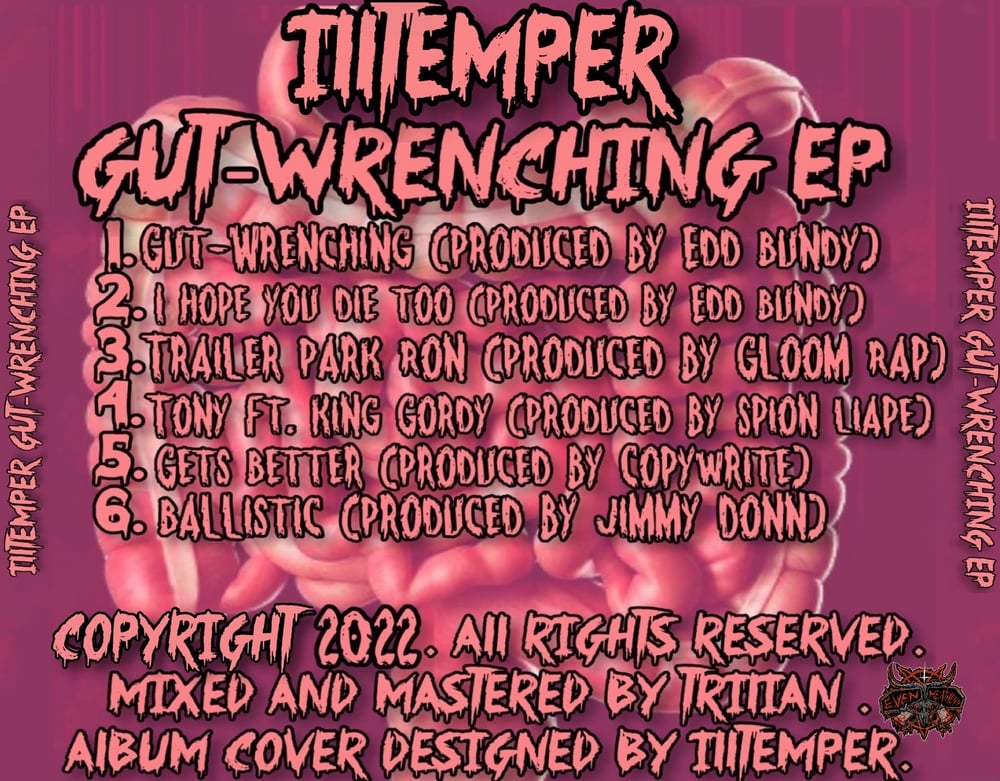 ILLtemper “Gut-Wrenching” CD