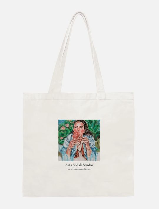 Image of Summer Printed Tote Bag 