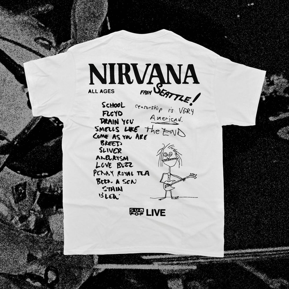 Image of Nirvana - Bootleg Tee