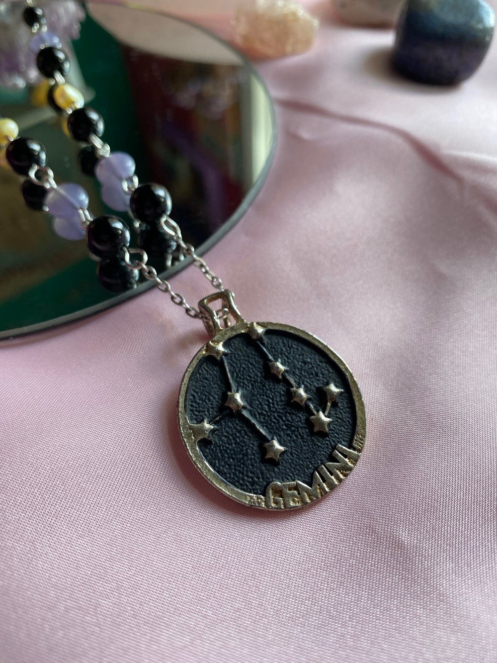 Image of Gemini Zodiac Necklace 