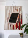 Muncher | Quilted wall hanging