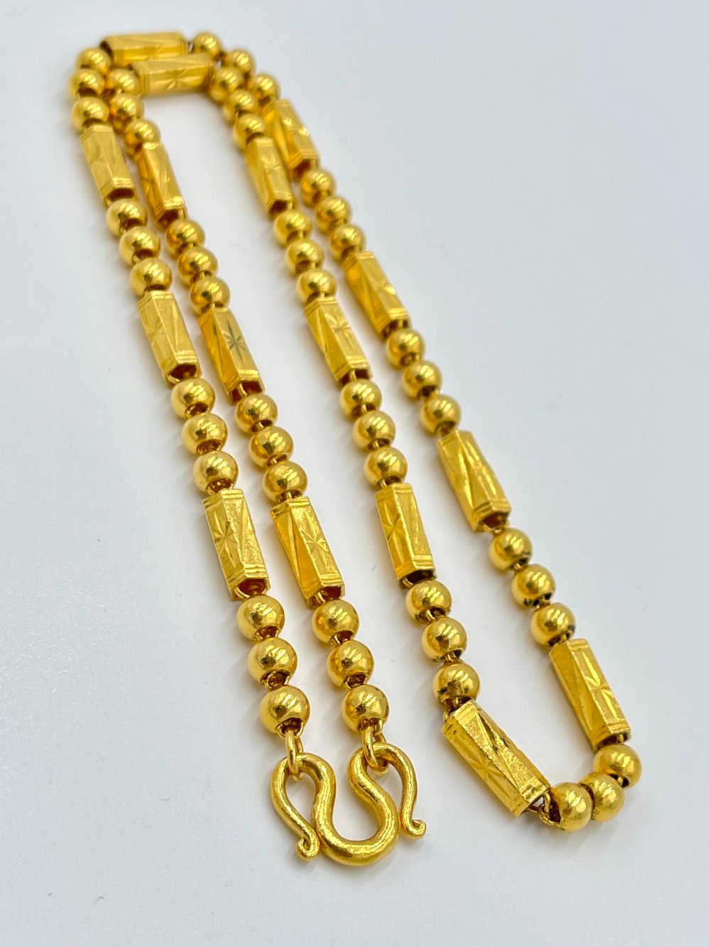 24K Baht Chain - 24”