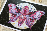 Image 2 of Crystal Moth. Print