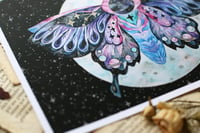 Image 1 of Galaxy moth. Print