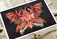 Image 2 of Dragon Moth. Print