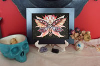 Image 4 of Skull Moth. print